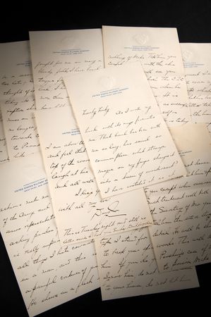 Lot #329 Douglas MacArthur 11-Page Autograph Letter Signed to His Fiancée on the Jealous Advances of General John J. Pershing - Image 1