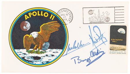Lot #373 Apollo 11 'Type 3' Insurance Cover - Image 1