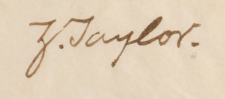 Lot #24 Zachary Taylor Naval Document Signed as President - Image 2
