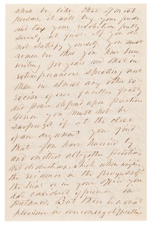 Lot #29 Franklin Pierce Autograph Letter Signed, Alluding to the Lincoln-Douglas Debates: 