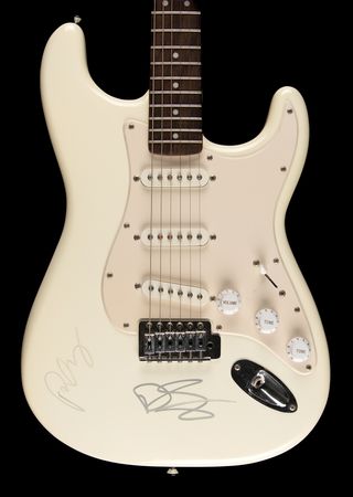 Lot #670 The Black Keys Signed Guitar - Image 1