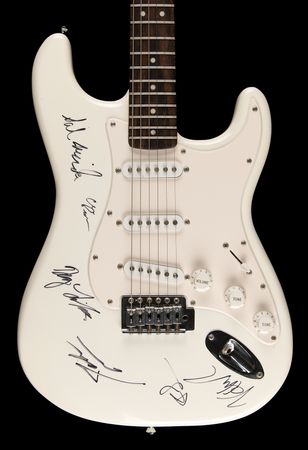 Lot #677 Cracker Signed Guitar - Image 1