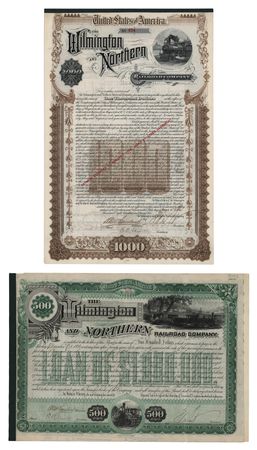 Lot #261 Henry A. Dupont (2) Documents Signed - Image 1