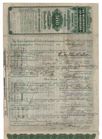 Lot #261 Henry A. Dupont (2) Documents Signed - Image 3