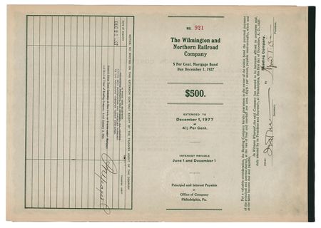 Lot #261 Henry A. Dupont (2) Documents Signed - Image 5