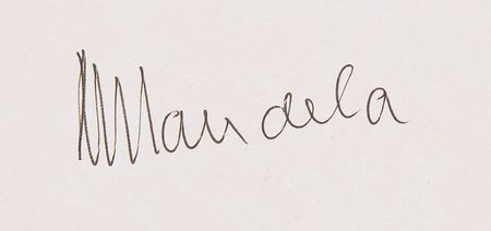 Lot #287 Nelson Mandela Signed Limited Edition Book - The Mandela Rhodes Foundation Yearbook 2006 - Image 2