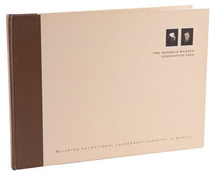 Lot #287 Nelson Mandela Signed Limited Edition Book - The Mandela Rhodes Foundation Yearbook 2006 - Image 3