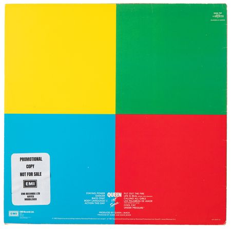 Lot #706 Queen Signed Album - Hot Space (Promotional) - Image 6