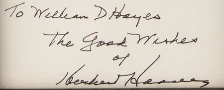 Lot #139 Herbert Hoover Signed Photograph - Image 3