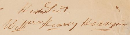 Lot #18 William Henry Harrison Autograph Letter Signed, Recommending a Colonel: 