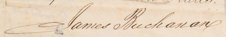 Lot #71 James Buchanan Document Signed as Secretary of State - Image 3