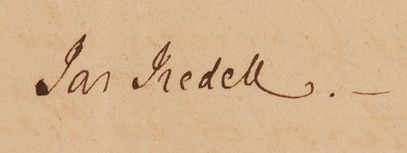 Lot #208 James Iredell Autograph Endorsement Signed - Rare Document from an Original Supreme Court Justice - Image 4