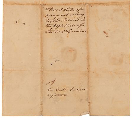 Lot #208 James Iredell Autograph Endorsement Signed - Rare Document from an Original Supreme Court Justice - Image 6