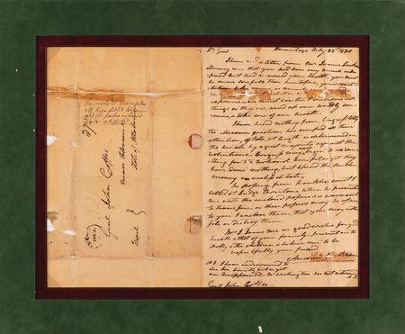 Lot #14 Andrew Jackson Autograph Letter Signed on the Missouri Compromise - Image 2