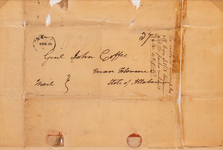 Lot #14 Andrew Jackson Autograph Letter Signed on the Missouri Compromise - Image 5