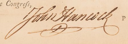 Lot #206 John Hancock Revolutionary War-Dated Document Signed as President of Congress (1777) - Image 4