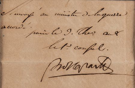 Lot #335 Napoleon and Josephine Signatures - Image 2