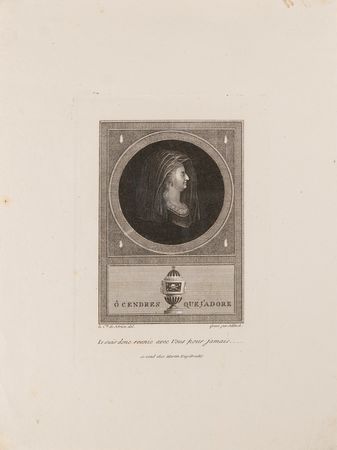 Lot #217 Marie Antoinette (13) Period Engraved Portraits from the 18th and 19th Centuries - Image 3