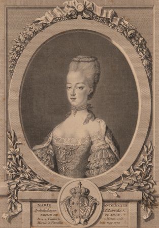 Lot #217 Marie Antoinette (13) Period Engraved Portraits from the 18th and 19th Centuries - Image 7
