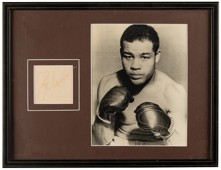 Lot #532 Joe Louis Signature - Image 1