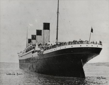 Lot #315 Titanic: Millvina Dean Signed Photograph (Ltd. Ed. #319/500) - Image 1