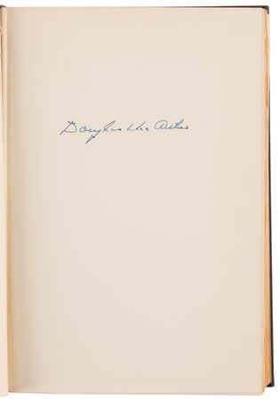 Lot #351 Douglas MacArthur Signed Book - Reminiscences - Image 4