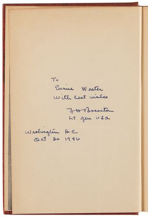 Lot #343 Lewis H. Brereton Signed Book - The Brereton Diaries - Image 4