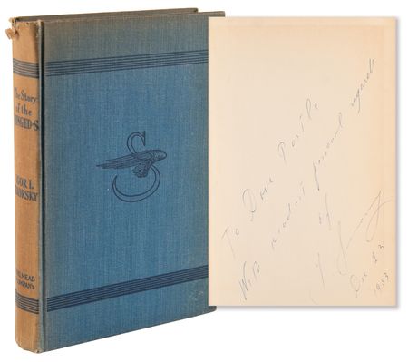 Lot #368 Igor Sikorsky Signed Book - The Story of the Winged-S - Image 1