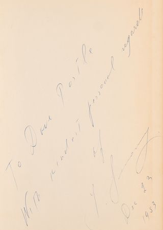 Lot #368 Igor Sikorsky Signed Book - The Story of the Winged-S - Image 2