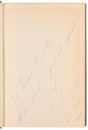 Lot #368 Igor Sikorsky Signed Book - The Story of the Winged-S - Image 4