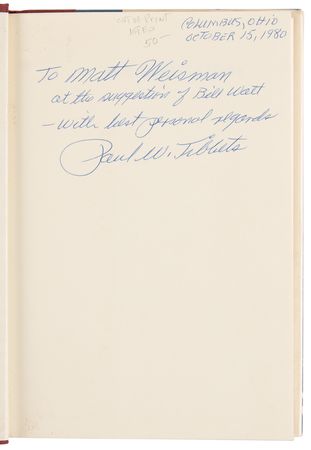Lot #348 Enola Gay: Paul Tibbets Signed Book - The Tibbets Story - Image 4