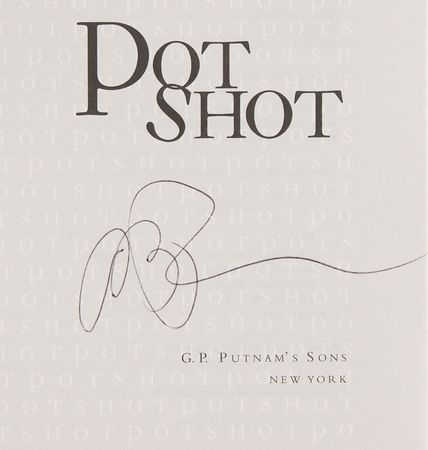 Lot #463 Robert B. Parker Signed Book - Potshot - Image 2