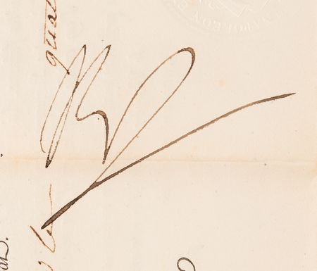 Lot #333 Napoleon Signed Maritime Passport for Exotic Trading Voyages - Image 3