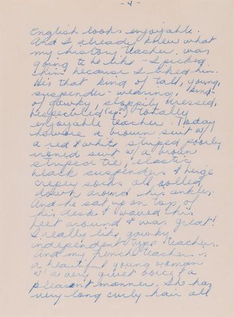 Lot #689 Janis Joplin Early Autograph Letter Signed on Her Latest Art Project - 