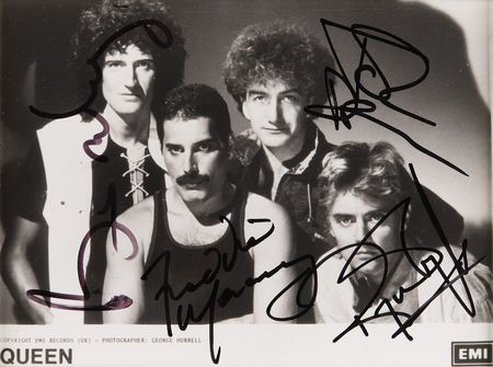 Lot #705 Queen Signed Photograph by George Hurrell - Image 1