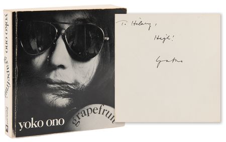 Lot #665 Beatles: Yoko One Signed Book - Grapefruit - Image 1