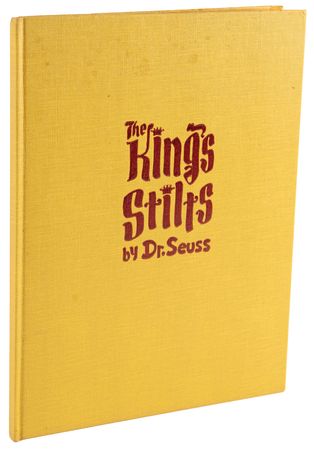 Lot #432 Dr. Seuss Signed Book with Sketch - The King's Stilts - Image 7