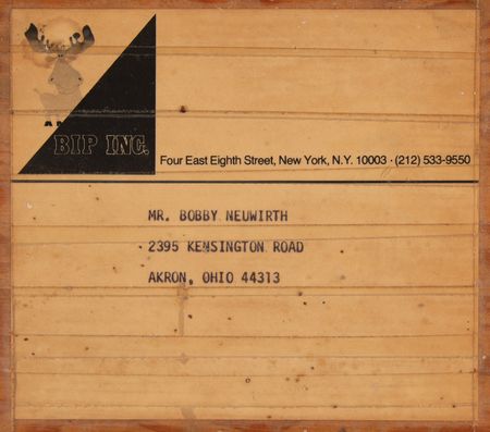 Lot #552 Bob Dylan: Rolling Thunder Revue Mirror - From the Collection of Bob Neuwirth - Image 6