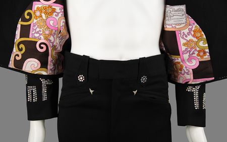 Lot #563 Bob Dylan Rolling Thunder Revue: Bob Neuwirth's Stage-Worn Hurricane Carter Benefit 'Nudie Suit' - Image 12