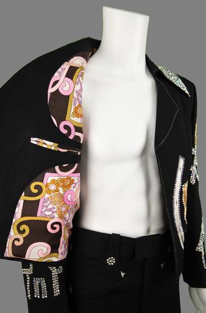 Lot #563 Bob Dylan Rolling Thunder Revue: Bob Neuwirth's Stage-Worn Hurricane Carter Benefit 'Nudie Suit' - Image 15