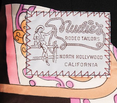 Lot #563 Bob Dylan Rolling Thunder Revue: Bob Neuwirth's Stage-Worn Hurricane Carter Benefit 'Nudie Suit' - Image 6