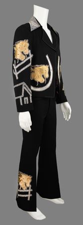 Lot #563 Bob Dylan Rolling Thunder Revue: Bob Neuwirth's Stage-Worn Hurricane Carter Benefit 'Nudie Suit' - Image 3