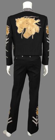 Lot #563 Bob Dylan Rolling Thunder Revue: Bob Neuwirth's Stage-Worn Hurricane Carter Benefit 'Nudie Suit' - Image 5