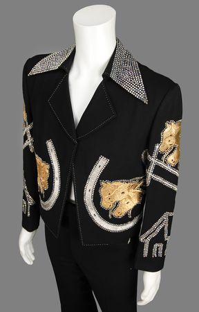 Lot #563 Bob Dylan Rolling Thunder Revue: Bob Neuwirth's Stage-Worn Hurricane Carter Benefit 'Nudie Suit' - Image 4