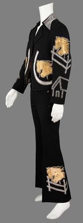 Lot #563 Bob Dylan Rolling Thunder Revue: Bob Neuwirth's Stage-Worn Hurricane Carter Benefit 'Nudie Suit' - Image 7