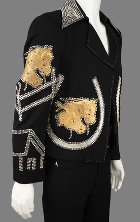 Lot #563 Bob Dylan Rolling Thunder Revue: Bob Neuwirth's Stage-Worn Hurricane Carter Benefit 'Nudie Suit' - Image 10