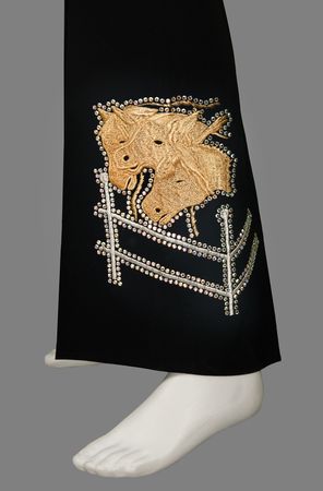 Lot #563 Bob Dylan Rolling Thunder Revue: Bob Neuwirth's Stage-Worn Hurricane Carter Benefit 'Nudie Suit' - Image 11