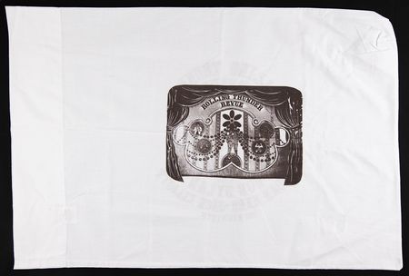 Lot #554 Bob Dylan: Rolling Thunder Revue Pillowcase - From the Collection of Bob Neuwirth - Image 2