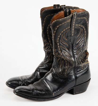 Lot #555 Bob Neuwirth's Cowboy Boots by Lucchese
