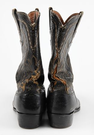 Lot #555 Bob Neuwirth's Cowboy Boots by Lucchese of San Antonio - Image 3